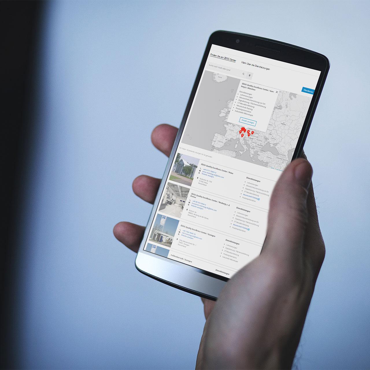 ZEISS Center Finder-app