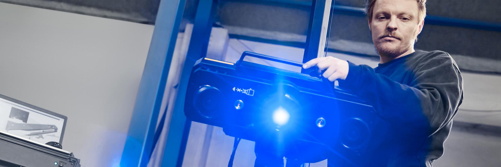 Industriële 3D-scantechnologie