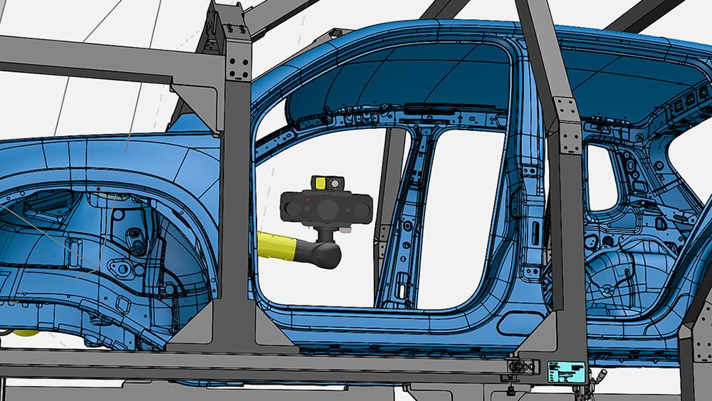 Virtuele meetruimte in ZEISS INSPECT Pro