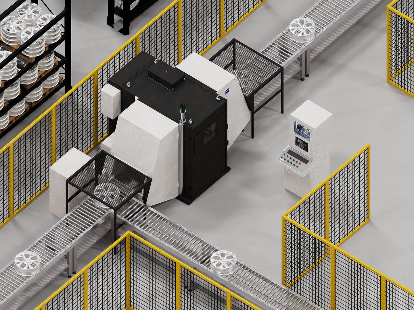 De ZEISS BOSELLO WRE Thunder wordt gekenmerkt door de robuuste en duurzame constructie en is daarom perfect geschikt voor intensief gebruik in veeleisende productieomgevingen.