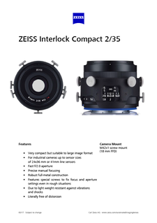 Voorbeeldafbeelding van ZEISS Interlock Compact 2/35