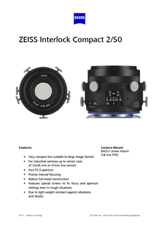 Voorbeeldafbeelding van ZEISS Interlock Compact 2/50