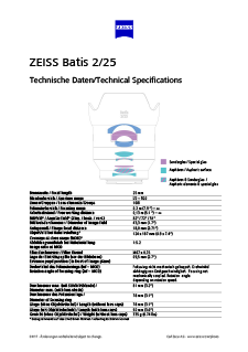 Voorbeeldafbeelding van ZEISS Batis 2/25