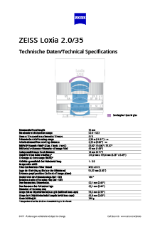 Voorbeeldafbeelding van ZEISS Loxia 2/35