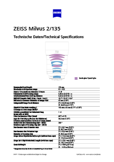 Voorbeeldafbeelding van ZEISS Milvus 2/135