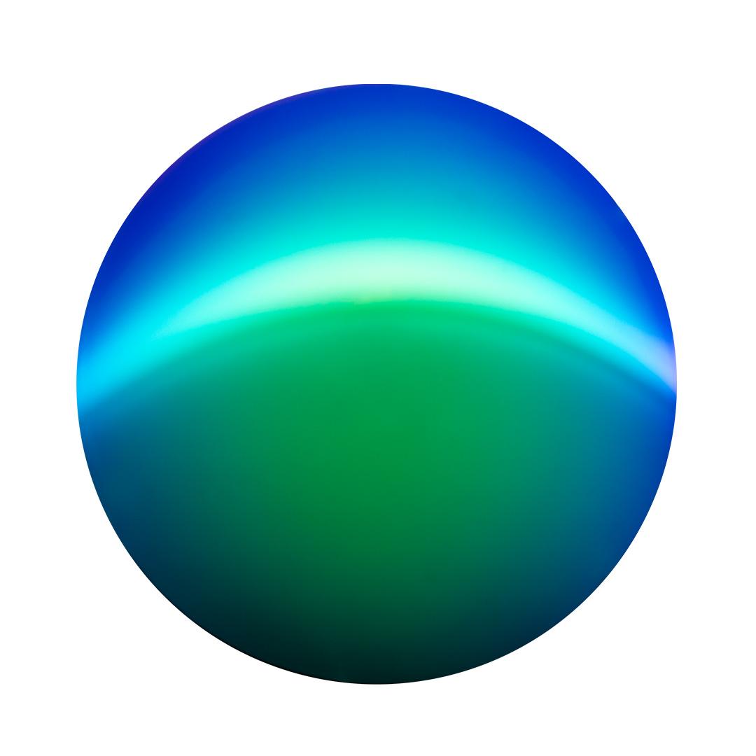 ZEISS DuraVision Mirror in de kleur Green en een blauw kleurverloop aan de bovenkant.
