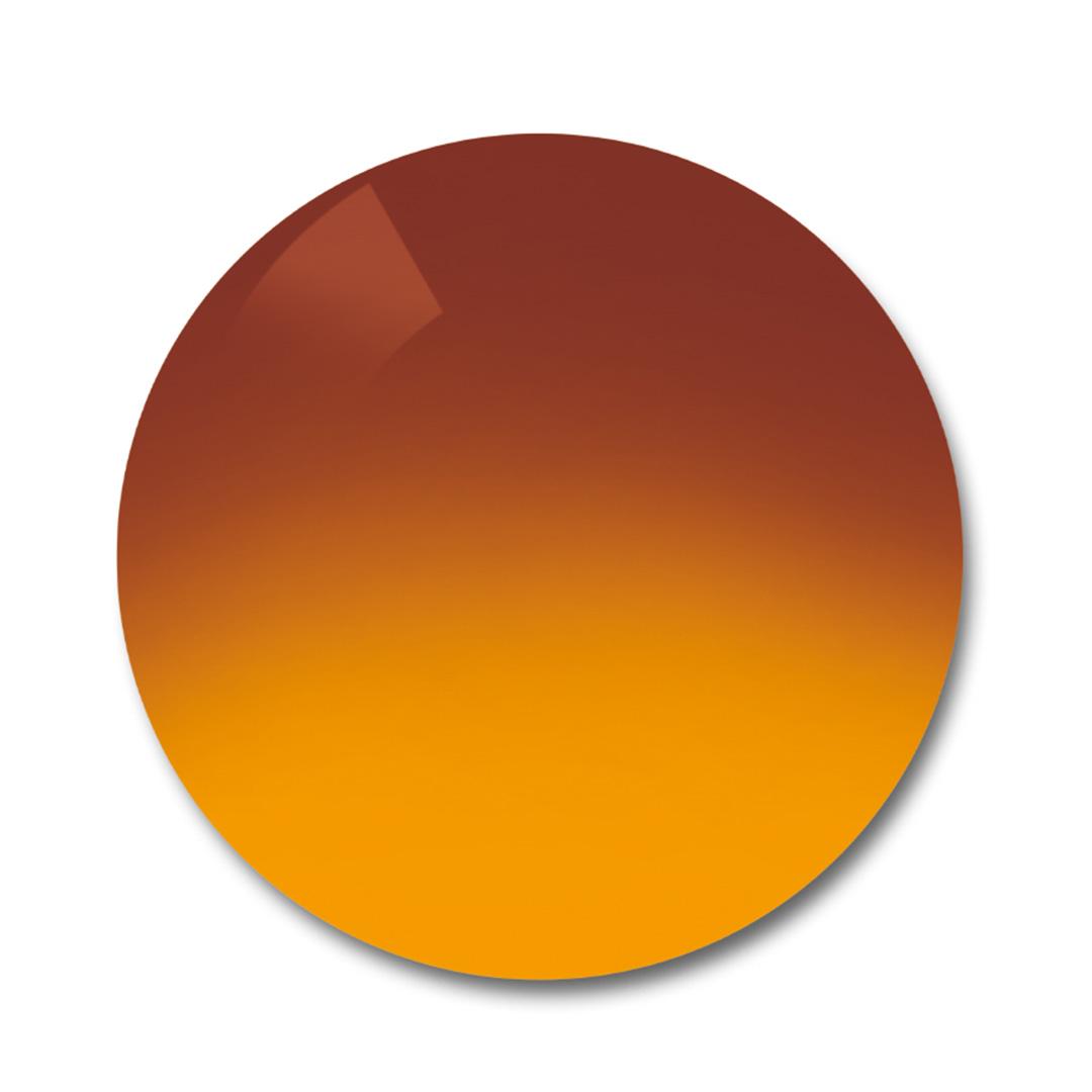 ZEISS ProGolf, een bruin-oranje gradiëntkleur.