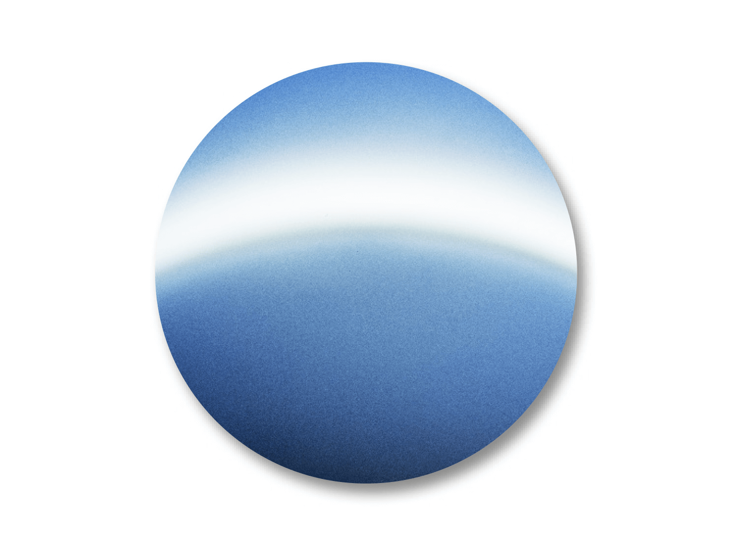 Kleurvoorbeeld van de DuraVision Mirror Strong Blue. 